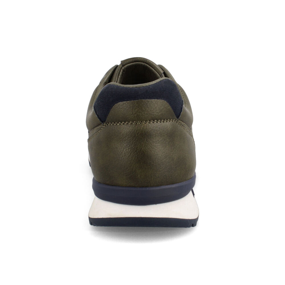 Zapatilla Hombre Bata Bristol Verde Oliva image number 2.0